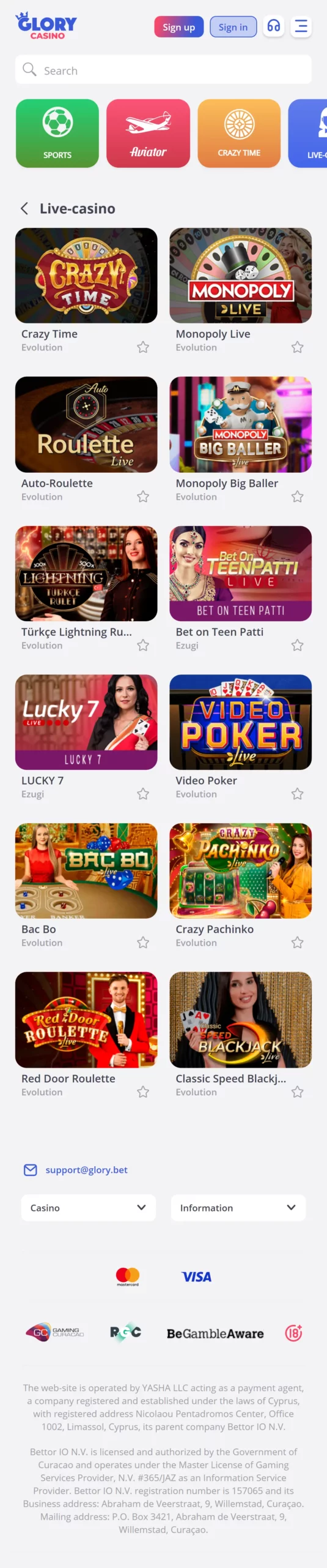 glory casino bangladesh app download